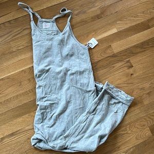 Free People Movement Hot Shot Onesie NWT size XS in light gray